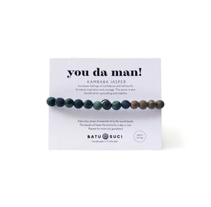 You da man! Diffuser Bracelet with Kambaba Jasper