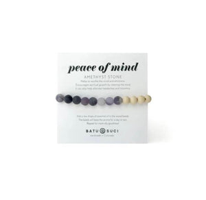 Peace of mind Diffuser Bracelet with Amethyst