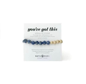 you've got this Diffuser Bracelet with Sodalite