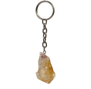 Citrine Gemstone Keychain