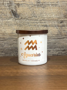 Aquarius Candle